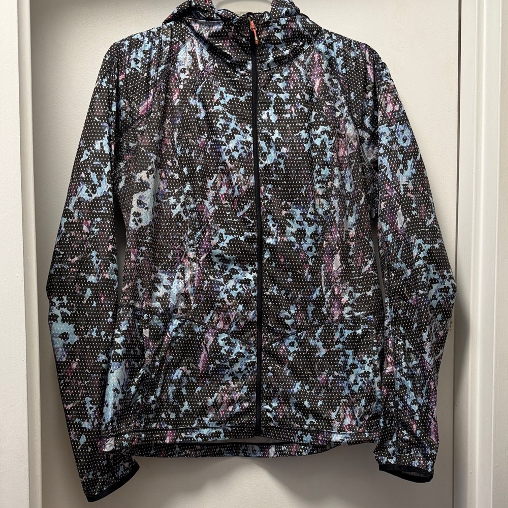 Lululemon back pack it jacket floral size 10 - Picture 4 of 13